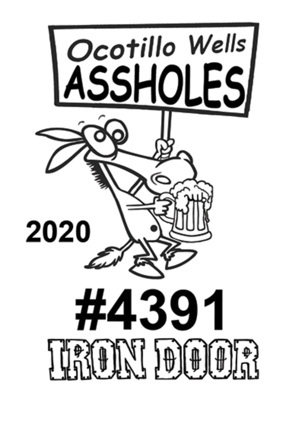 Iron door bar asshole club T-shirts will be available soon!!!